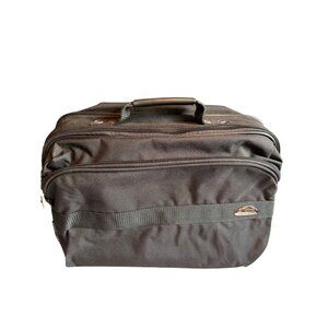 Samsonite Black Travel Carry-On Bag With Multiple Zippered Compartments & Handle